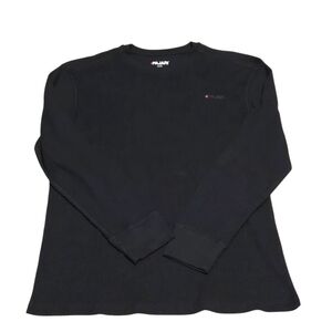 Pajar Ribbed Black Long Sleeve Base Shirt Mens XL